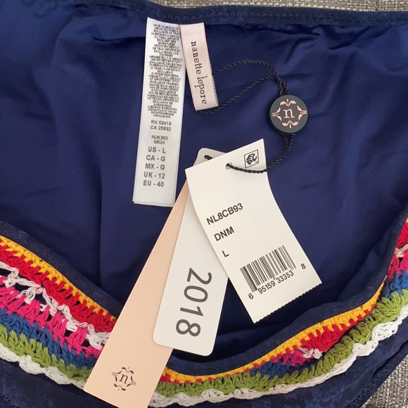 Nanette Lepore L Bikini NWT - Picture 3 of 7